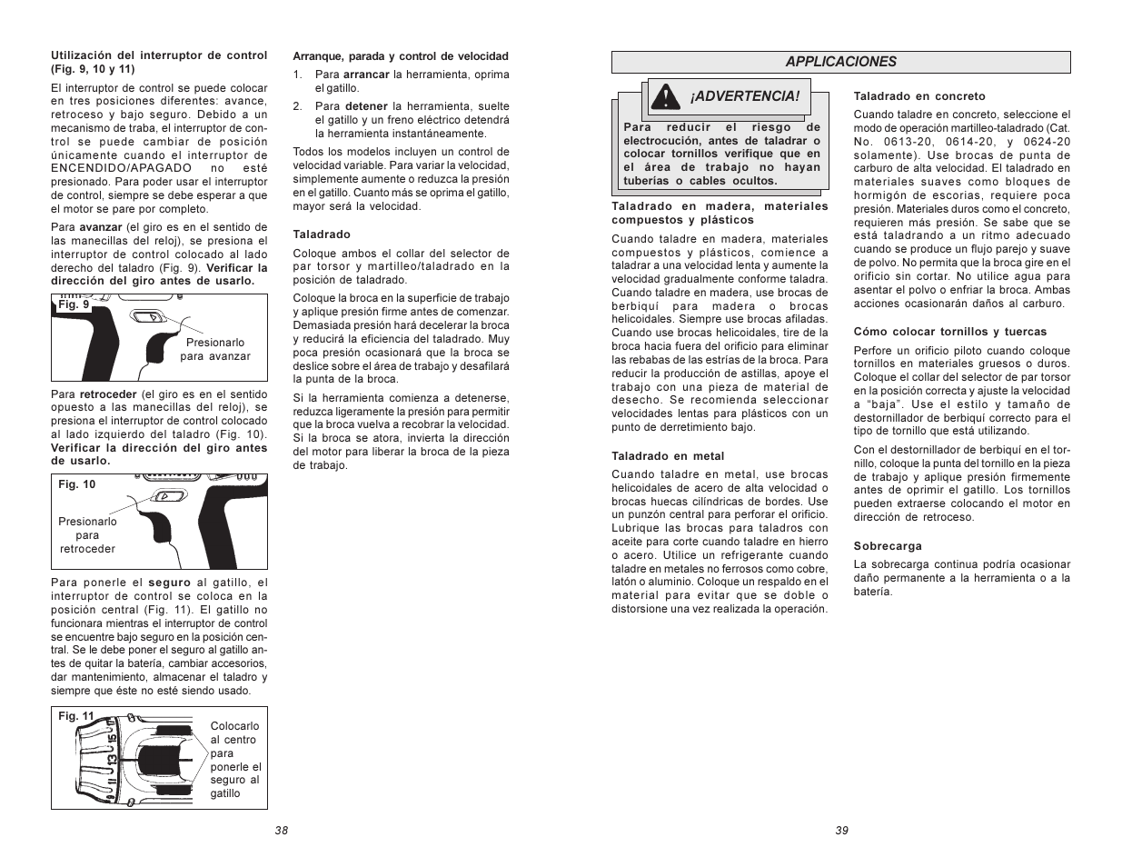 Milwaukee Hammer-Drill User Manual | Page 20 / 23