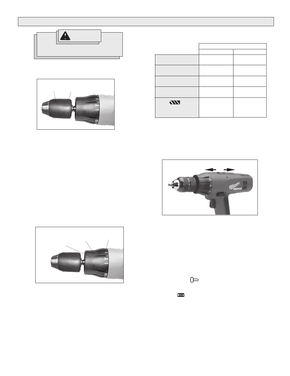 Milwaukee HAMMER-DRILLS & DRIVER DRILLS User Manual | Page 5 / 24