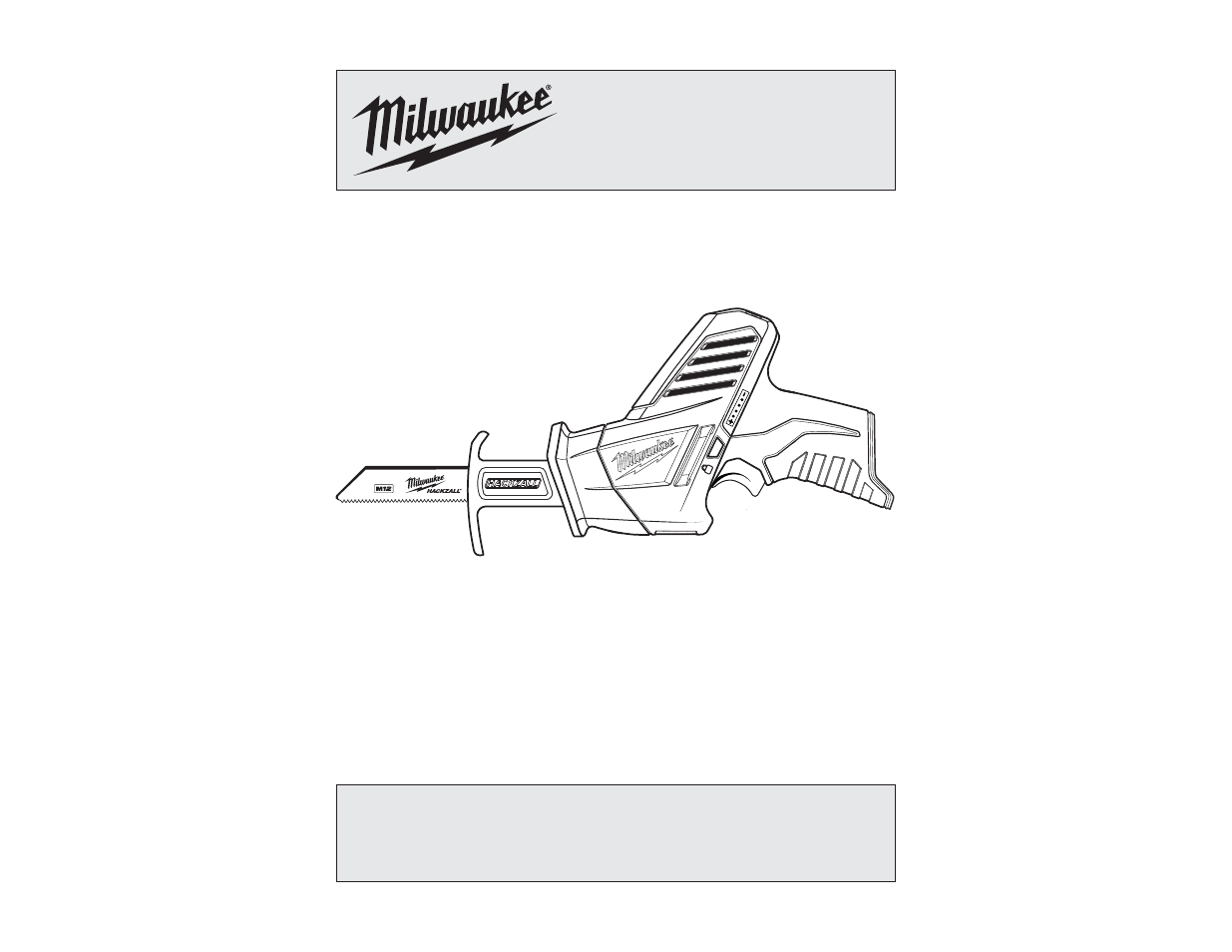 Milwaukee 2420-20 User Manual | 11 pages