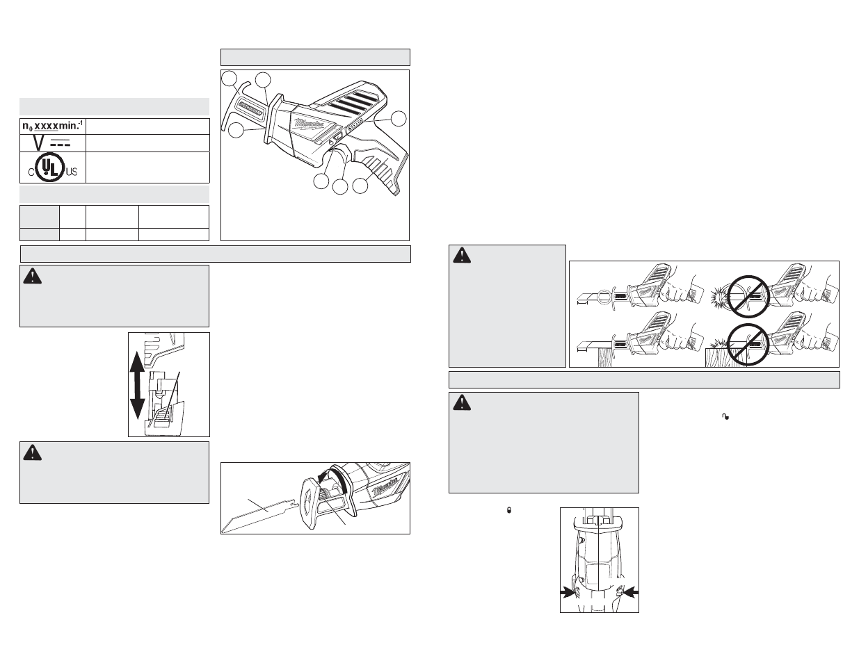 Milwaukee 2420-20 User Manual | Page 6 / 11