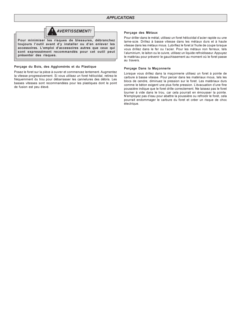 Milwaukee Heavy-Duty 3/8" Hammer-Drills User Manual | Page 12 / 20