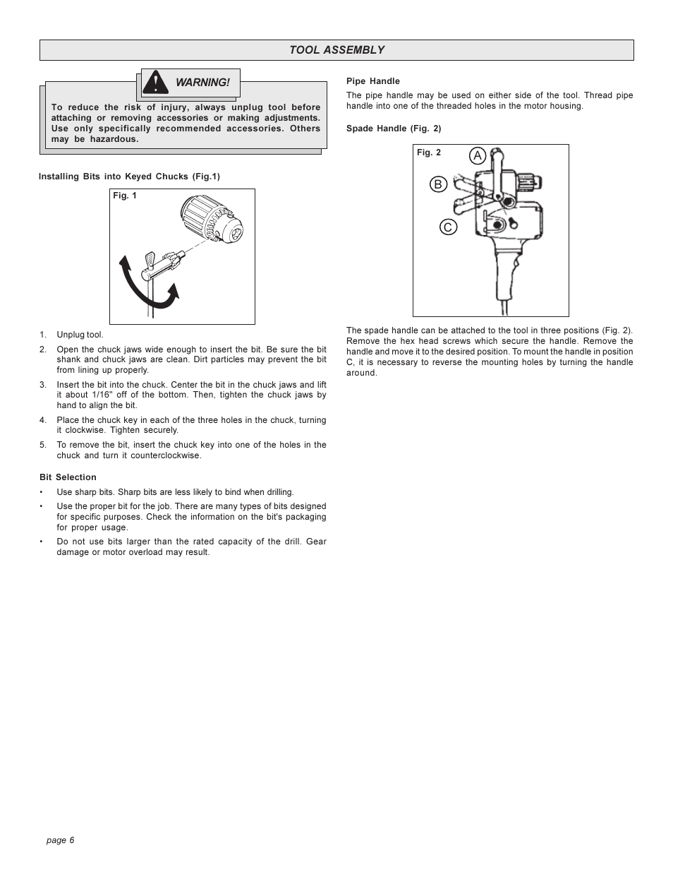 Milwaukee 1670-1 User Manual | Page 6 / 24