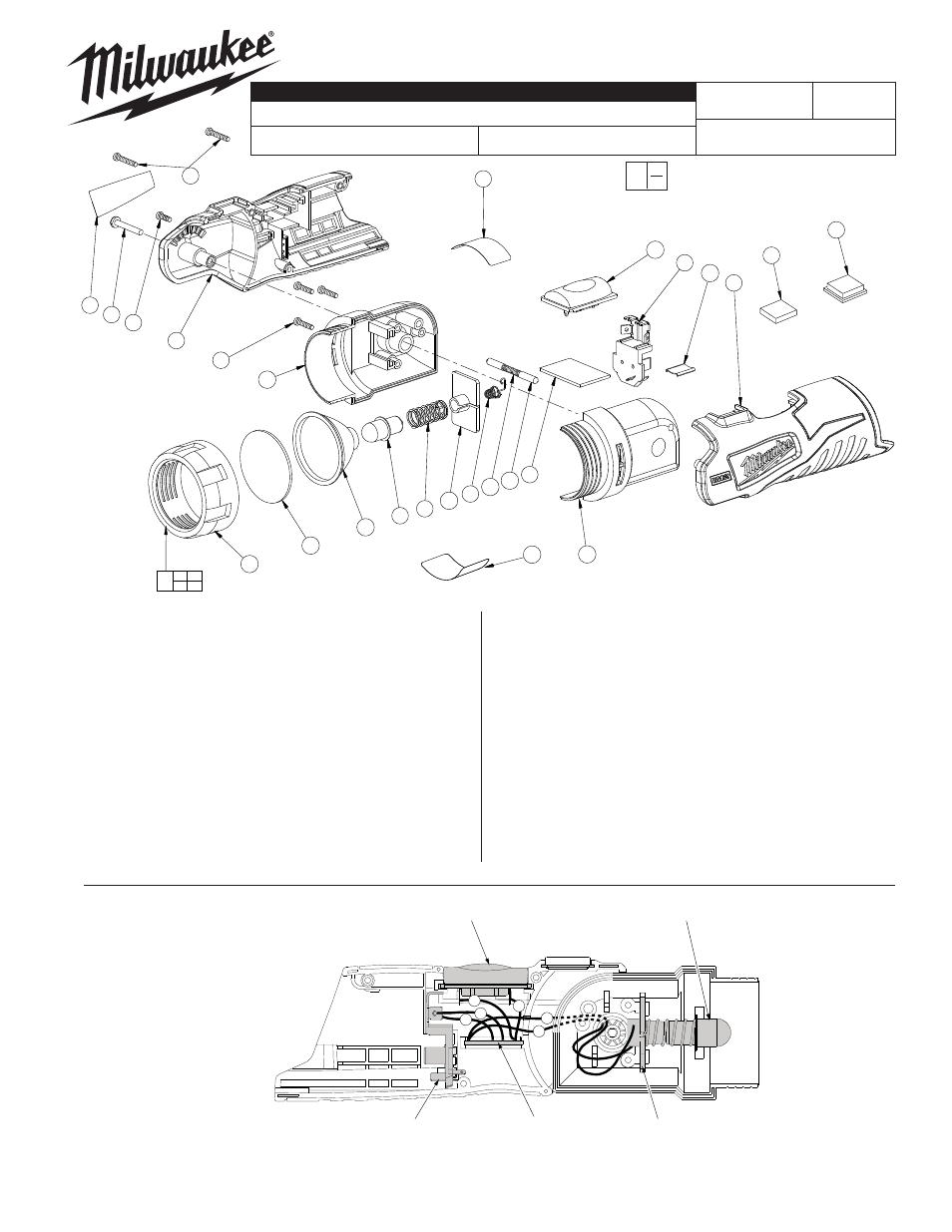 Milwaukee B51A User Manual | 1 page