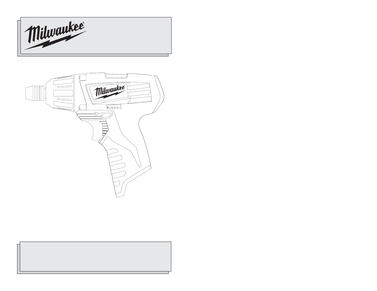 Milwaukee 2401-20 User Manual | 15 pages