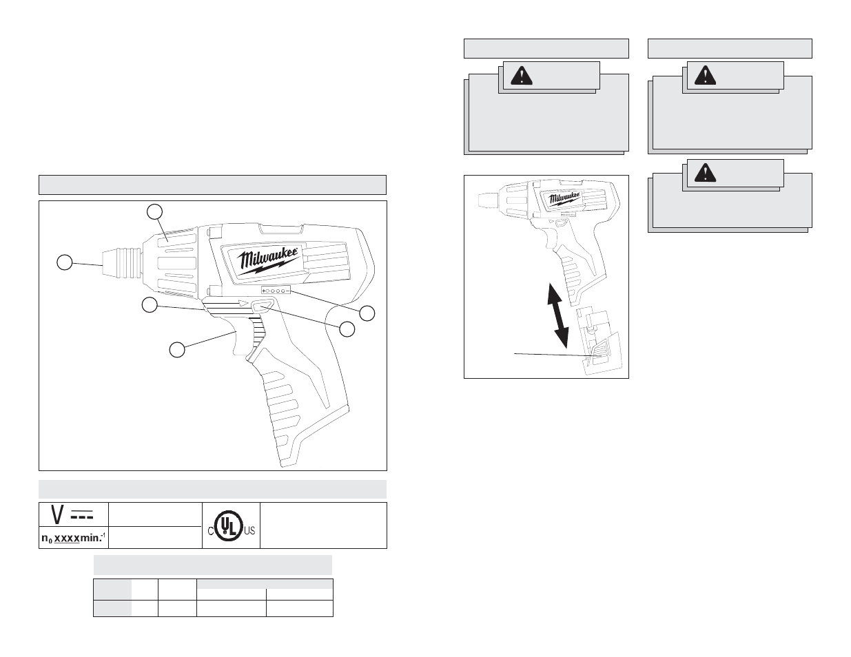 Milwaukee 2401-20 User Manual | Page 3 / 15