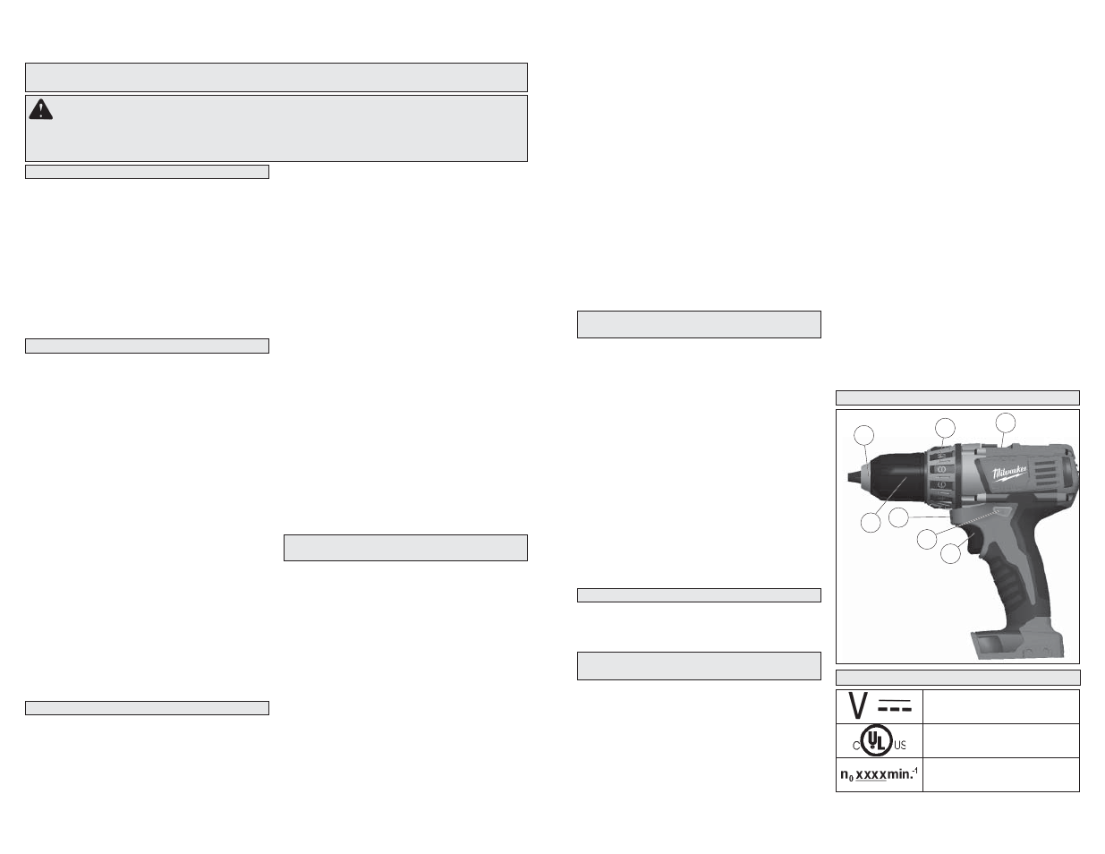 Milwaukee 2601-20 User Manual | Page 5 / 11