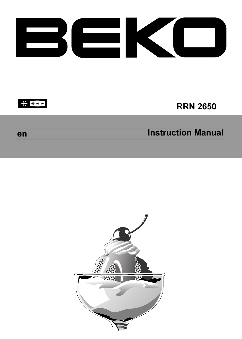 Beko RRN 2650 User Manual | 18 pages