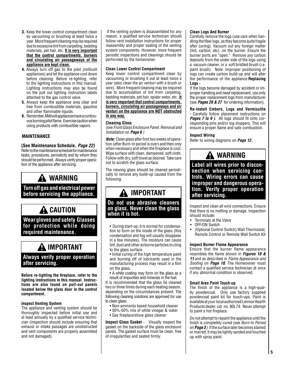 Warning, Caution, Important | Milwaukee LMDVT-3328CNM User Manual | Page 5 / 28