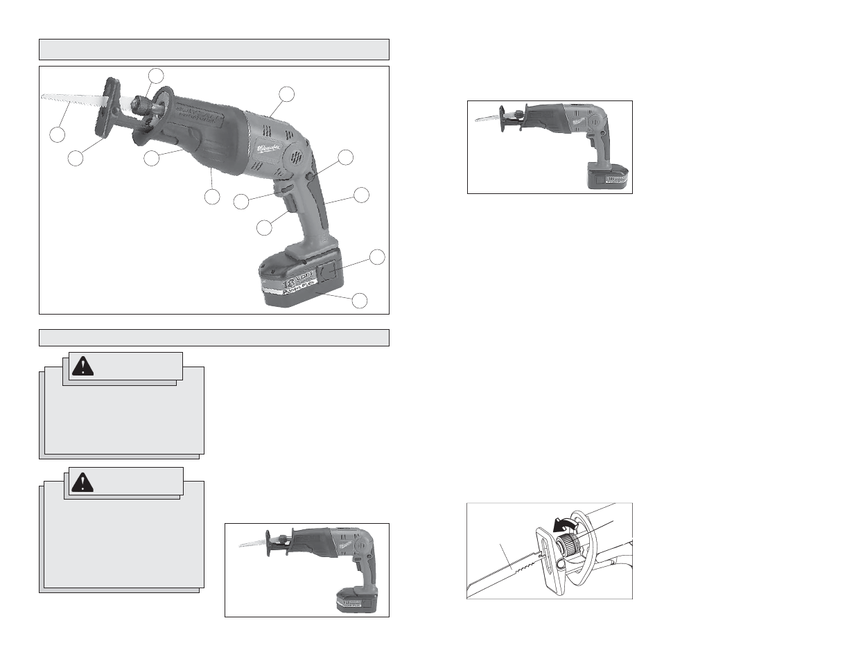 Milwaukee 6514 Series User Manual | Page 14 / 19
