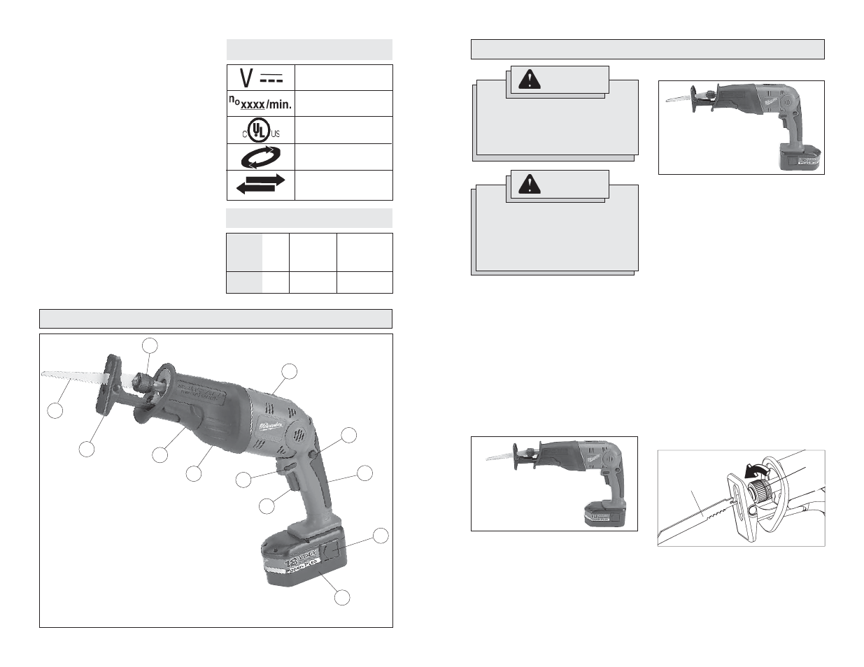 Milwaukee 6514 Series User Manual | Page 3 / 19