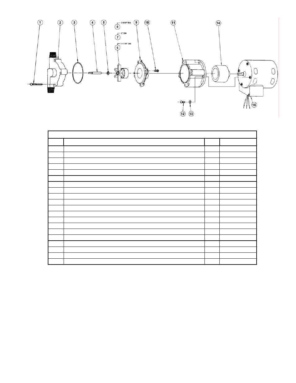 March Products Water Pump User Manual | Page 2 / 2