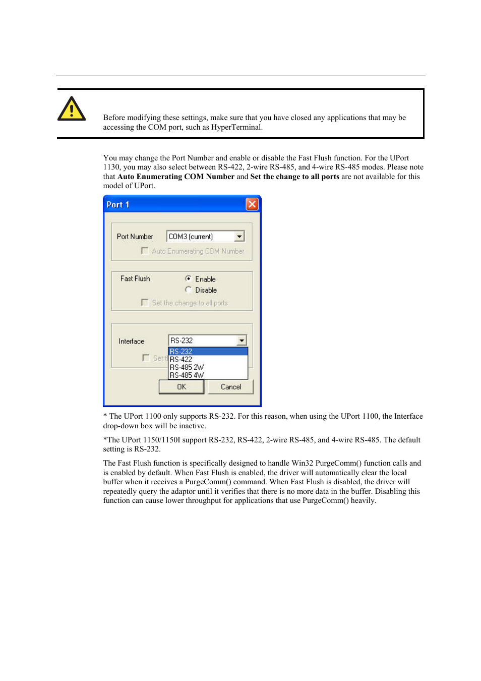 Moxa Technologies UPORT 1130 User Manual | Page 22 / 26