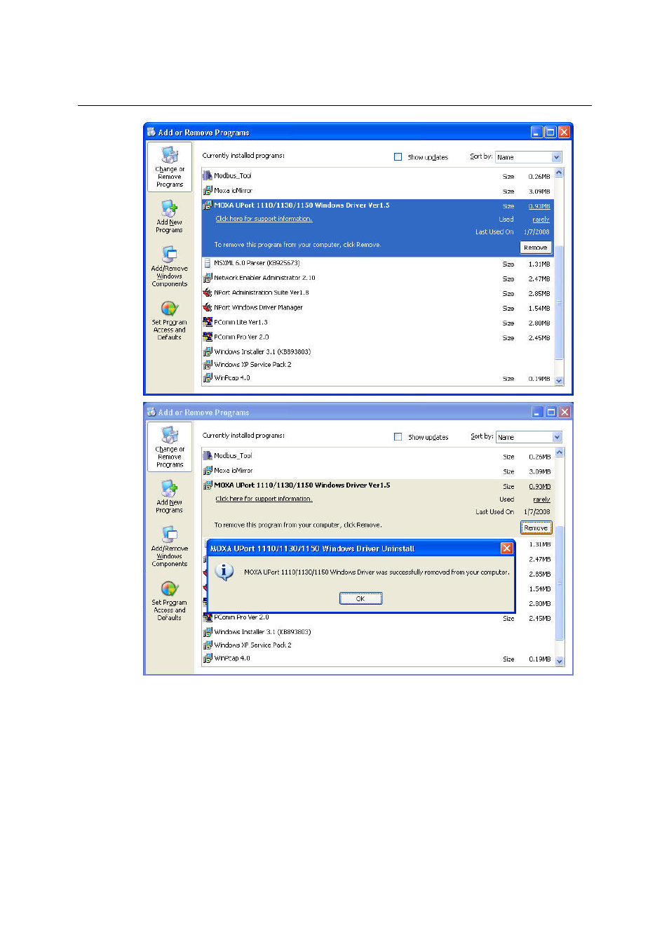 Moxa Technologies UPORT 1130 User Manual | Page 24 / 26