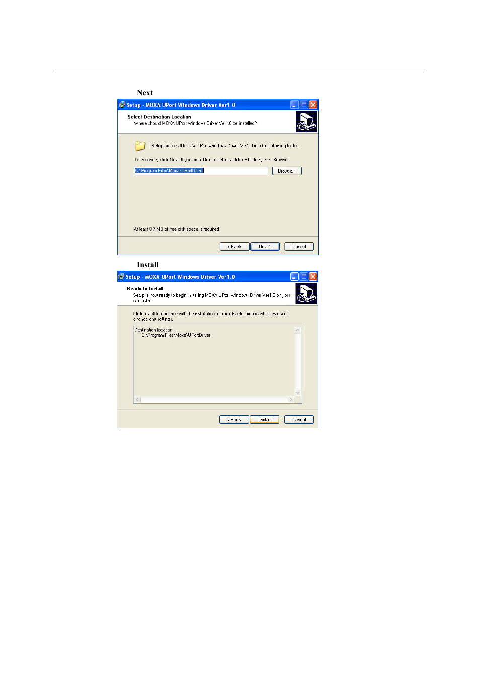 Moxa Technologies UPORT 1600 User Manual | Page 12 / 36