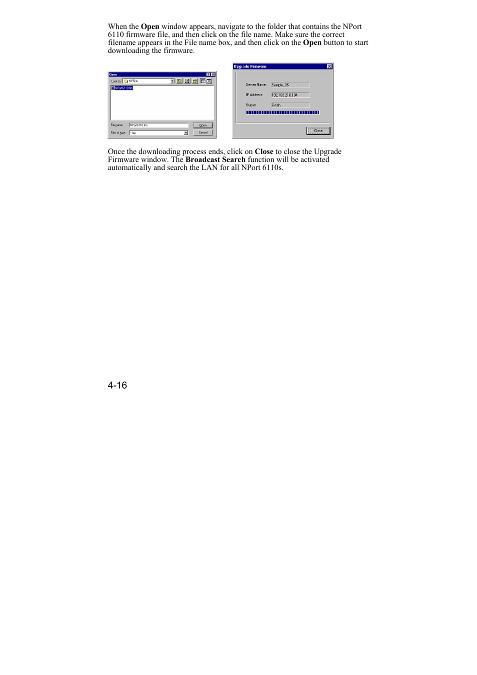 Moxa Technologies NPort 6110 User Manual | Page 37 / 44