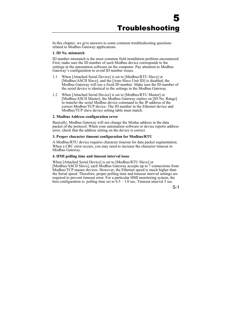 Troubleshooting, Troubleshooting -1 | Moxa Technologies NPort 6110 User Manual | Page 40 / 44