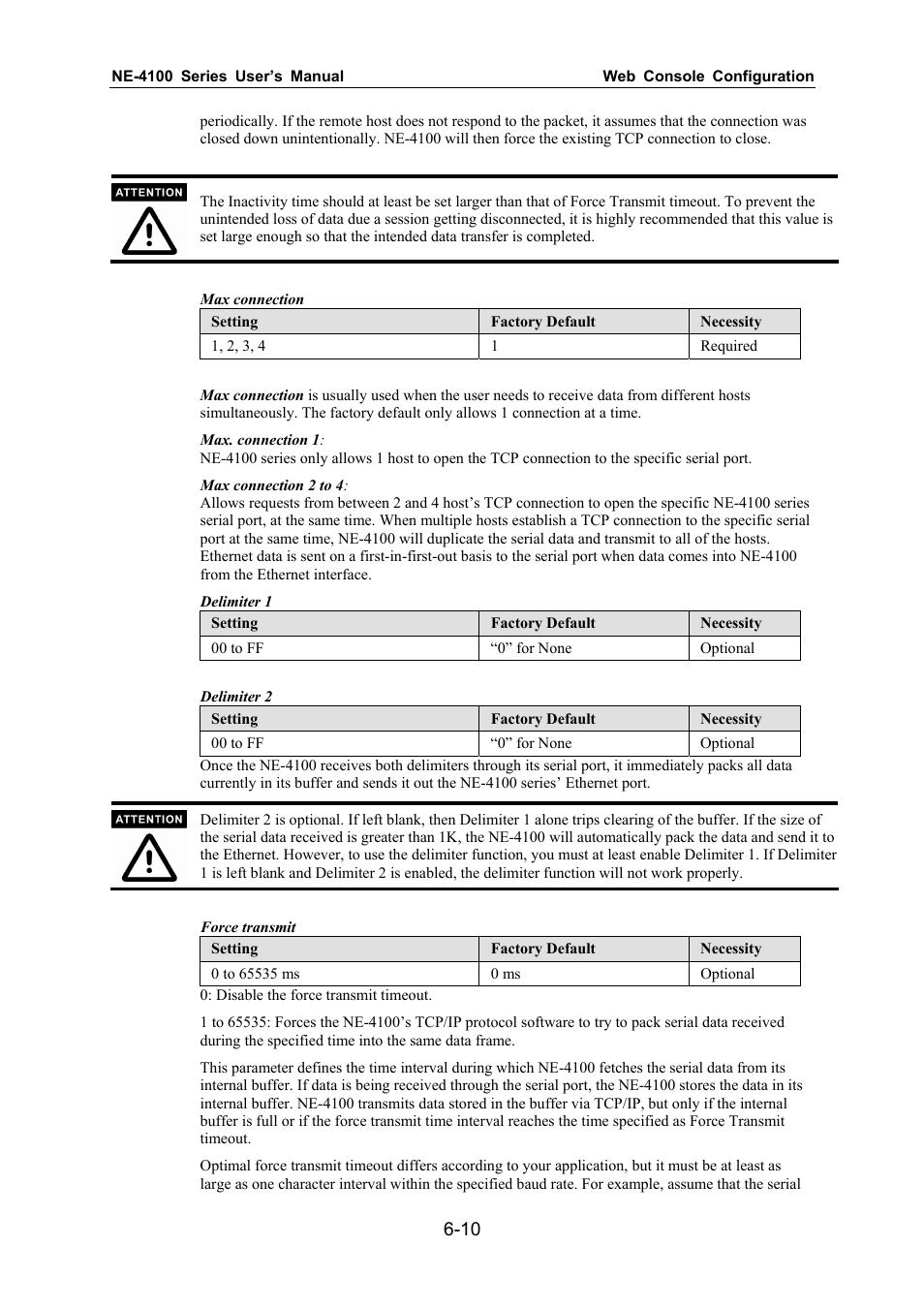 Moxa Technologies NE-4100 User Manual | Page 45 / 90