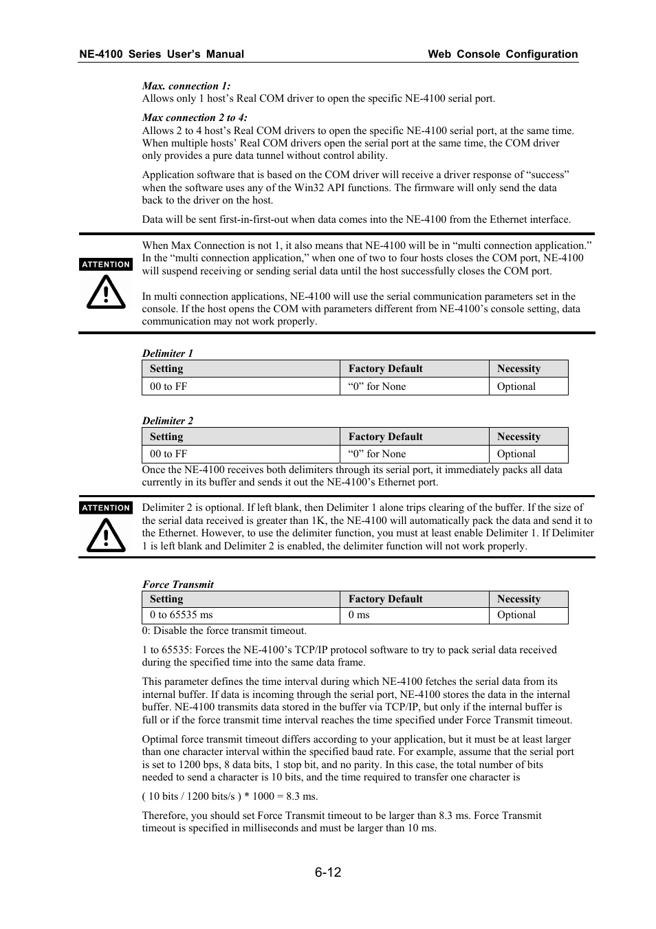 Moxa Technologies NE-4100 User Manual | Page 47 / 90