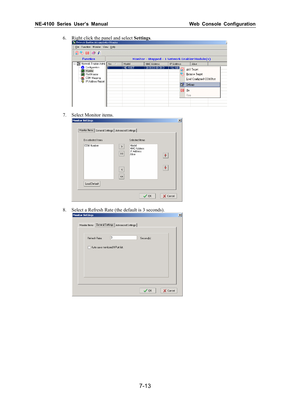 Moxa Technologies NE-4100 User Manual | Page 69 / 90