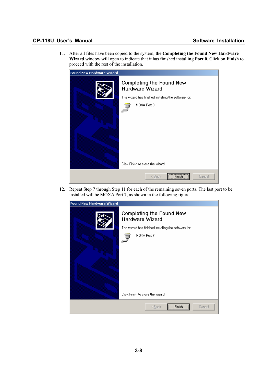 Moxa Technologies CP-118U User Manual | Page 20 / 84