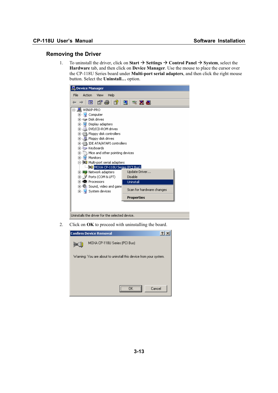 Moxa Technologies CP-118U User Manual | Page 25 / 84