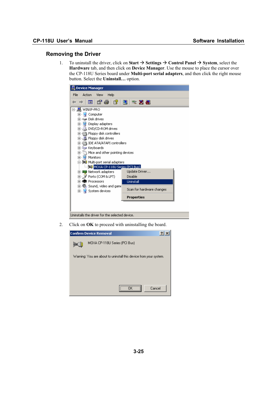 Moxa Technologies CP-118U User Manual | Page 37 / 84