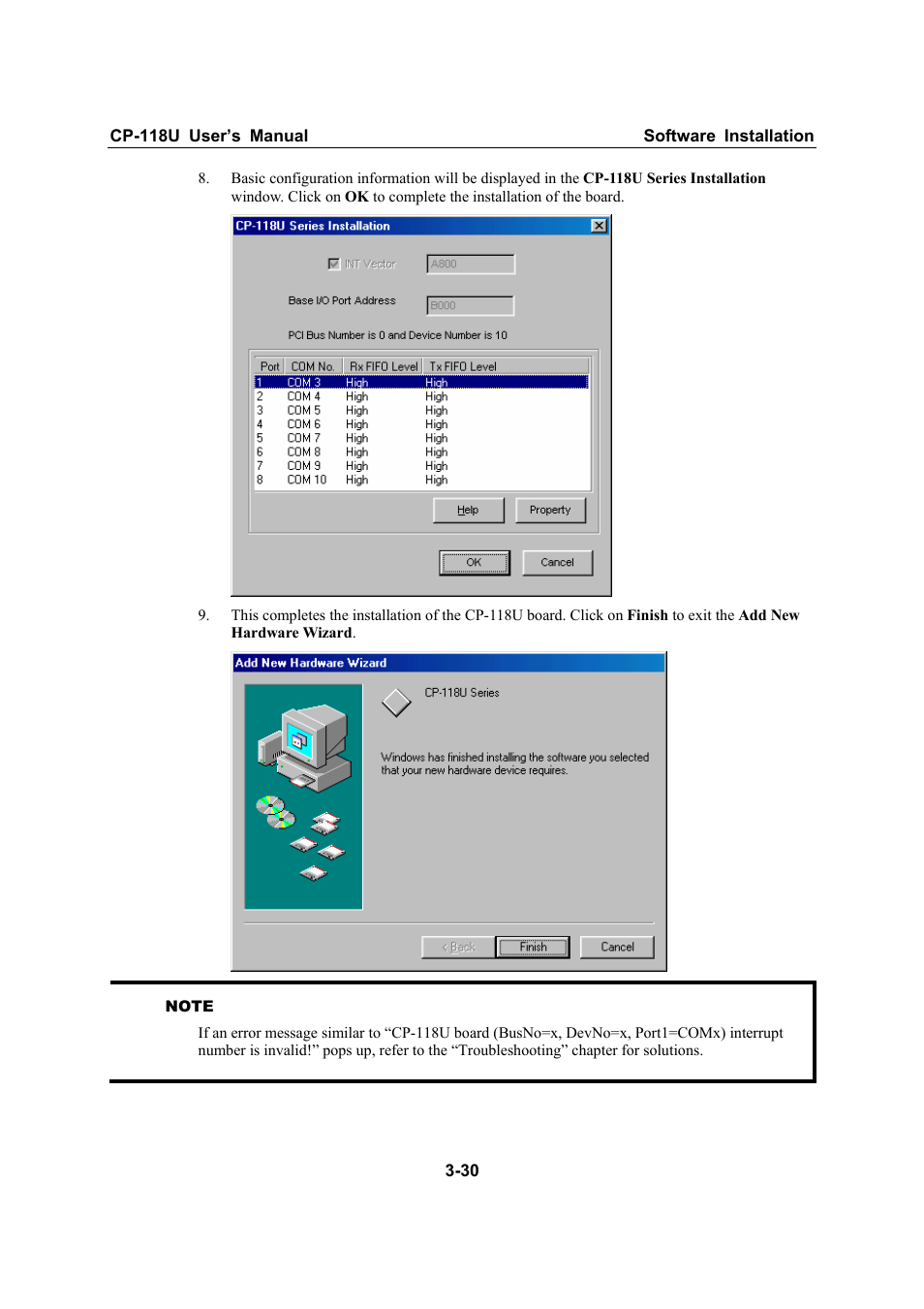 Moxa Technologies CP-118U User Manual | Page 42 / 84
