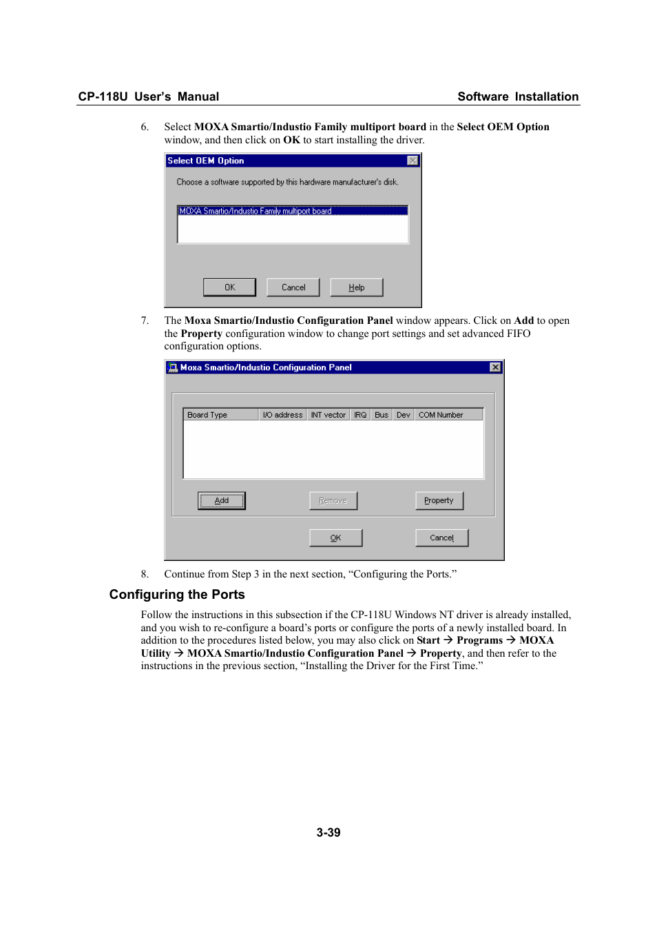 Moxa Technologies CP-118U User Manual | Page 51 / 84
