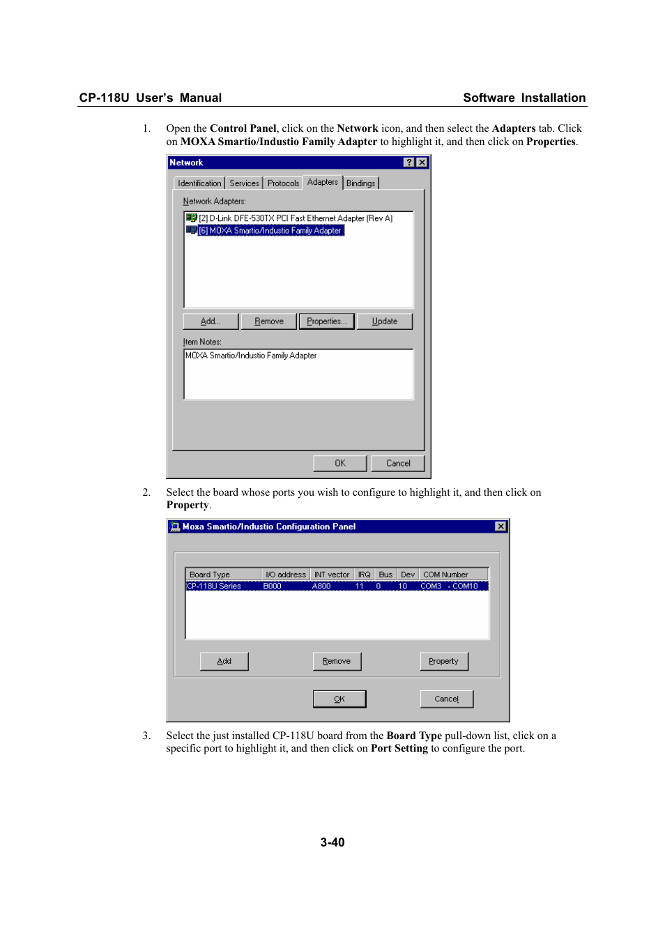 Moxa Technologies CP-118U User Manual | Page 52 / 84