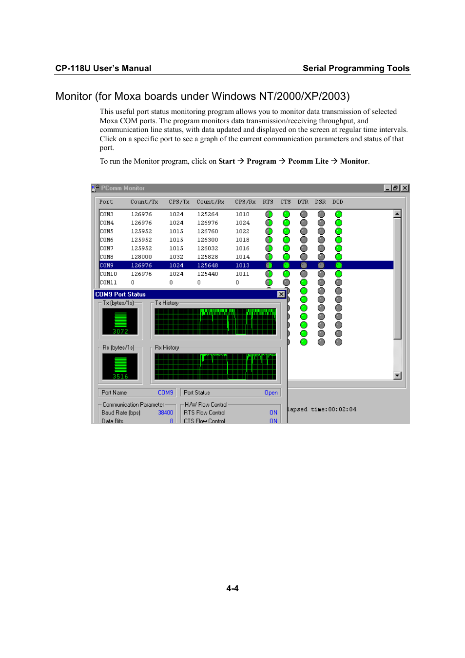 Moxa Technologies CP-118U User Manual | Page 68 / 84