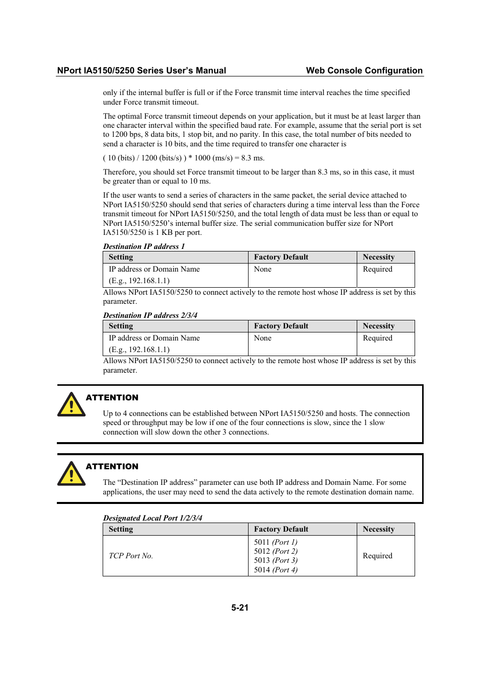 Moxa Technologies IA5150 User Manual | Page 46 / 108