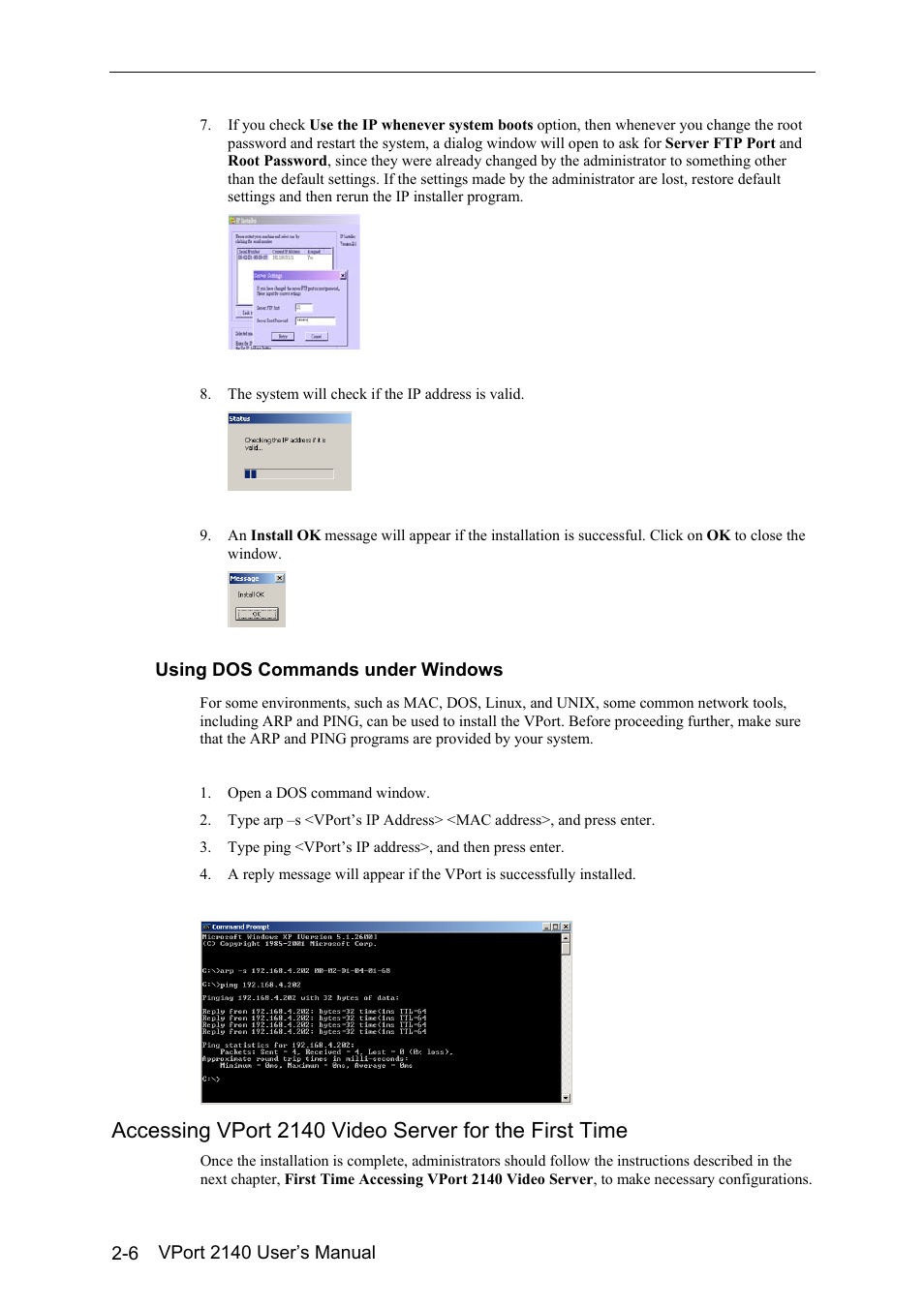 Moxa Technologies VPort 2140 User Manual | Page 20 / 100