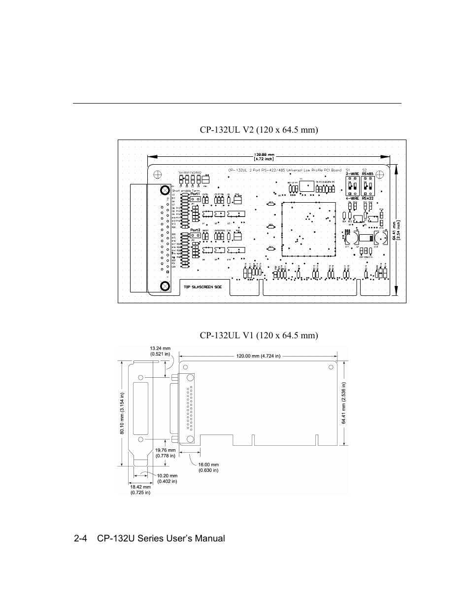 Moxa Technologies CP-132U Series User Manual | Page 12 / 88