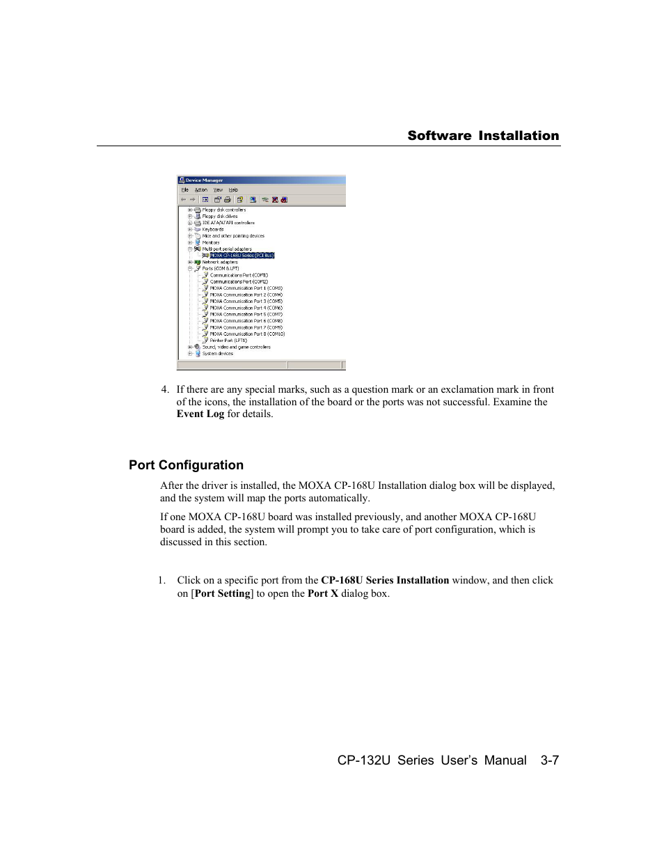Moxa Technologies CP-132U Series User Manual | Page 21 / 88