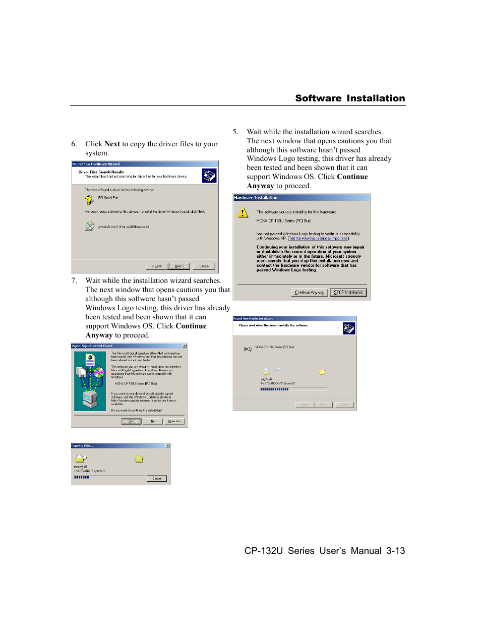 Moxa Technologies CP-132U Series User Manual | Page 27 / 88