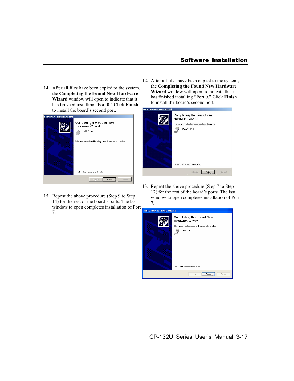 Moxa Technologies CP-132U Series User Manual | Page 31 / 88