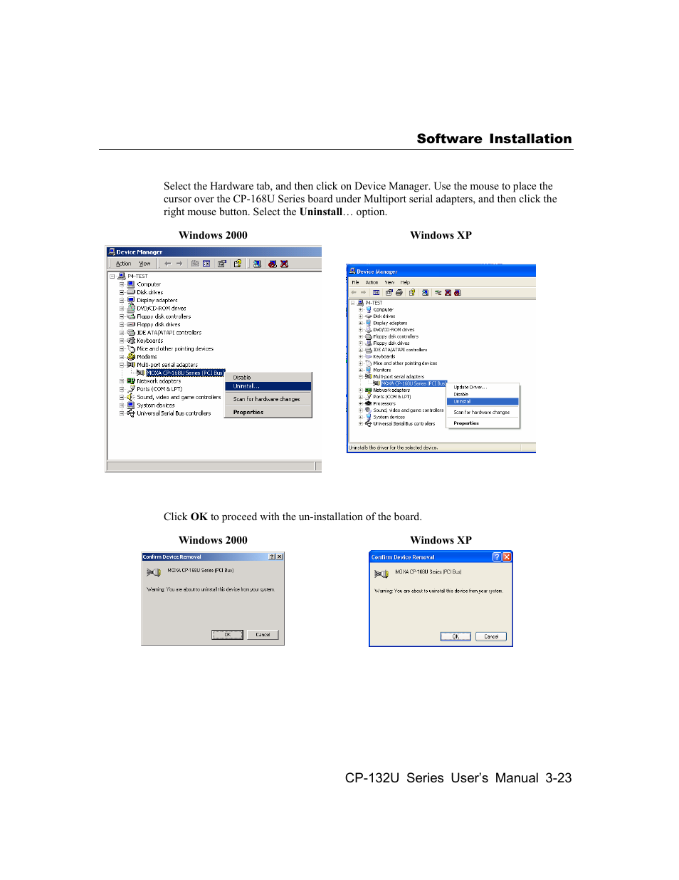 Moxa Technologies CP-132U Series User Manual | Page 37 / 88