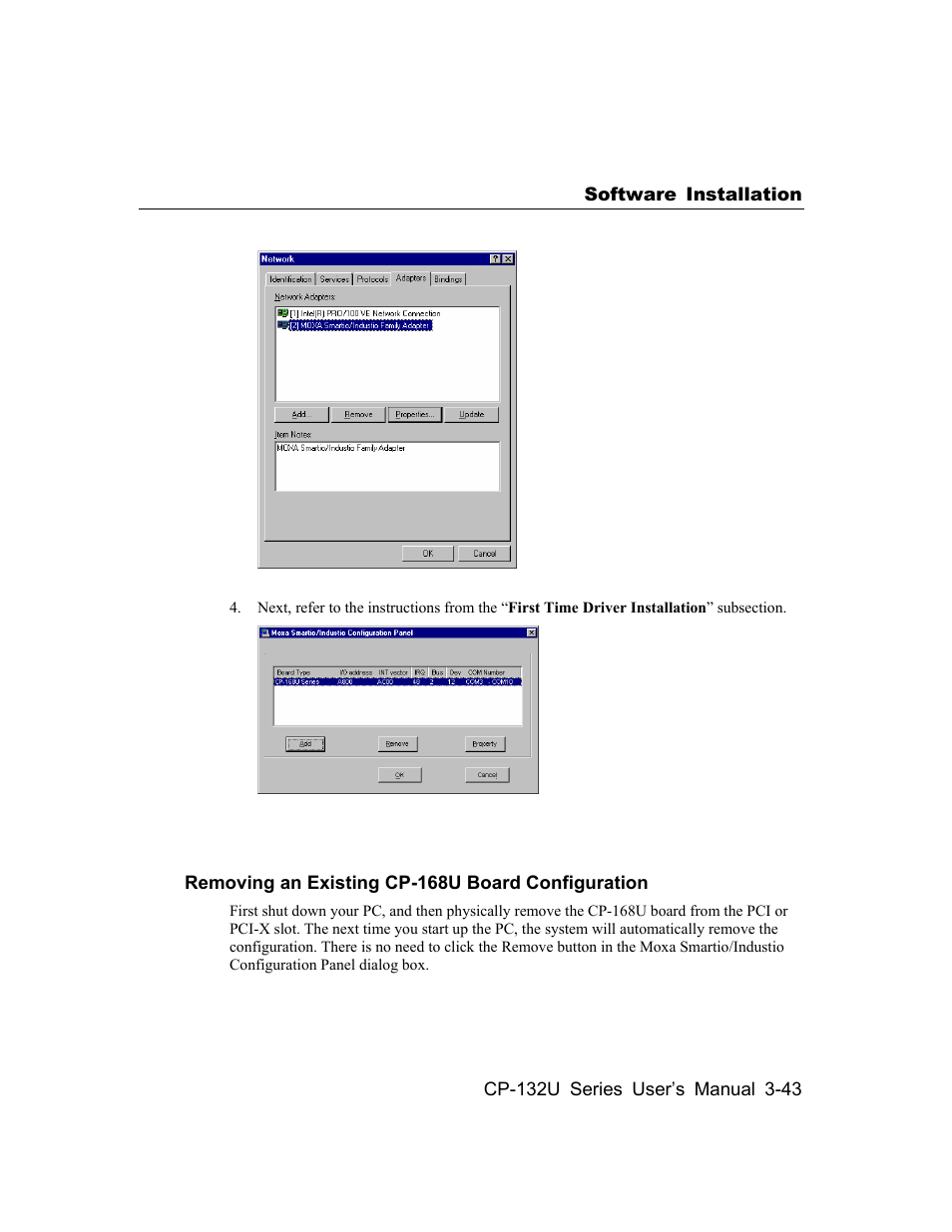 Moxa Technologies CP-132U Series User Manual | Page 57 / 88