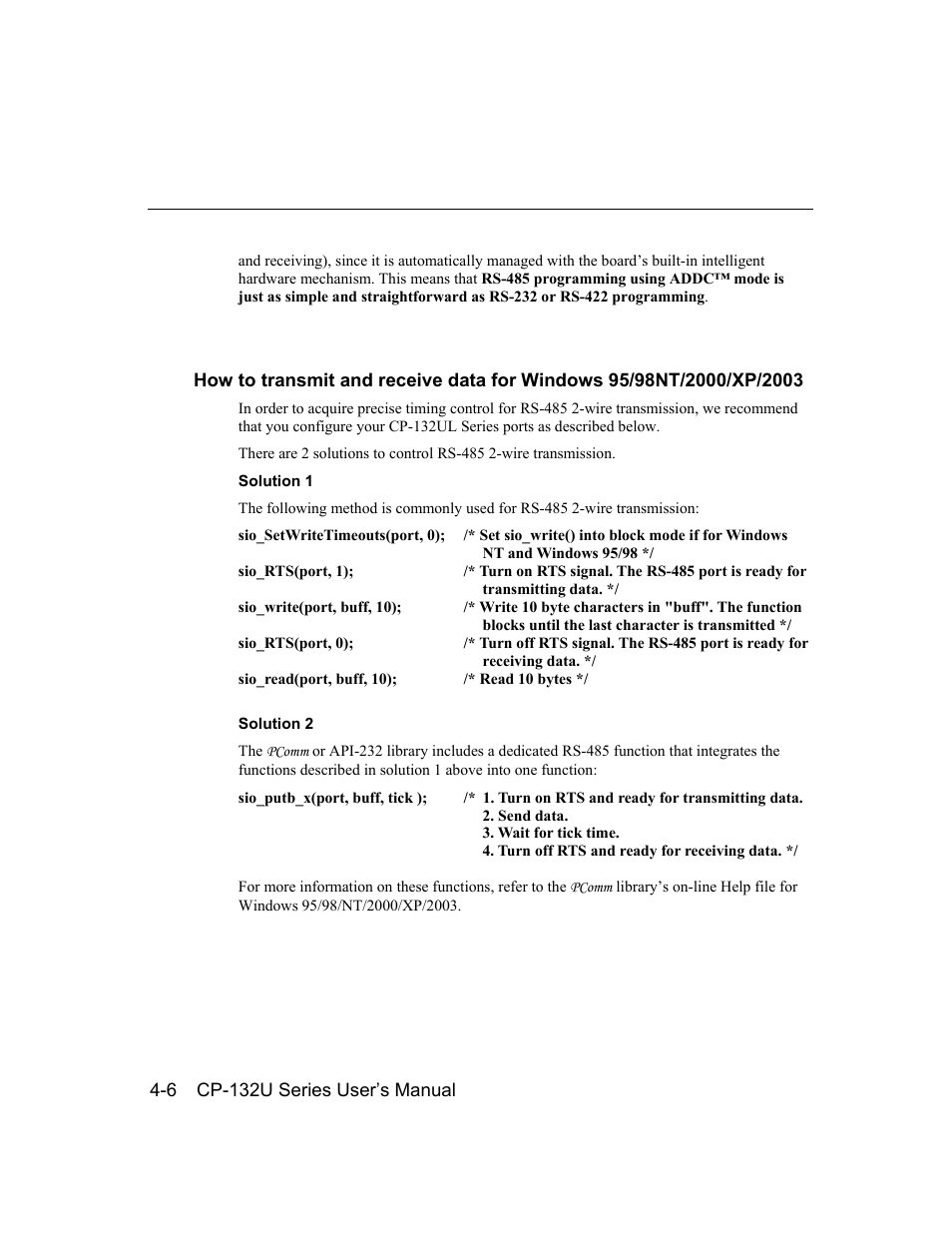 Moxa Technologies CP-132U Series User Manual | Page 72 / 88