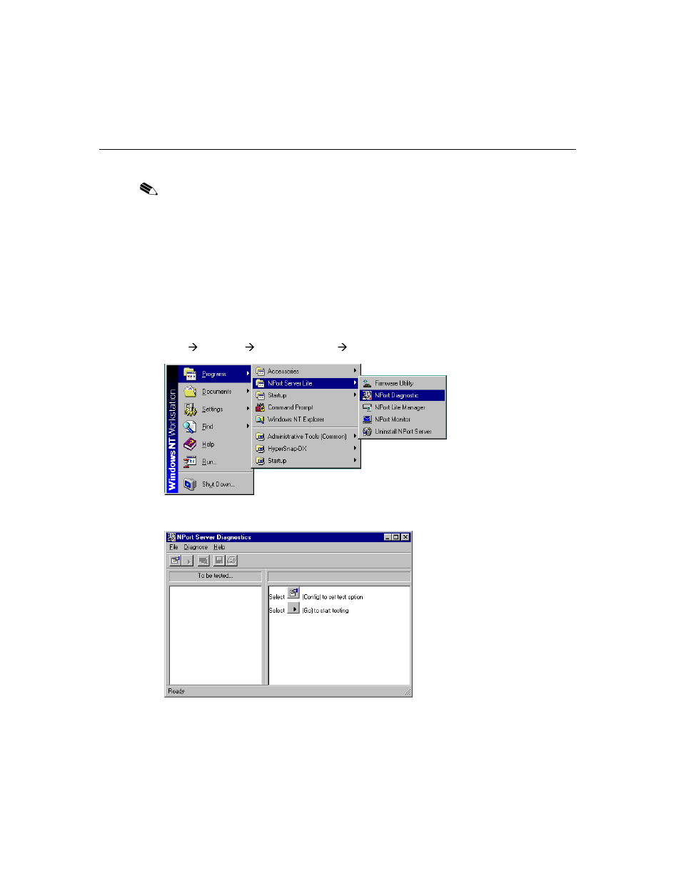 Nport server diagnostic | Moxa Technologies DE-334 User Manual | Page 63 / 128
