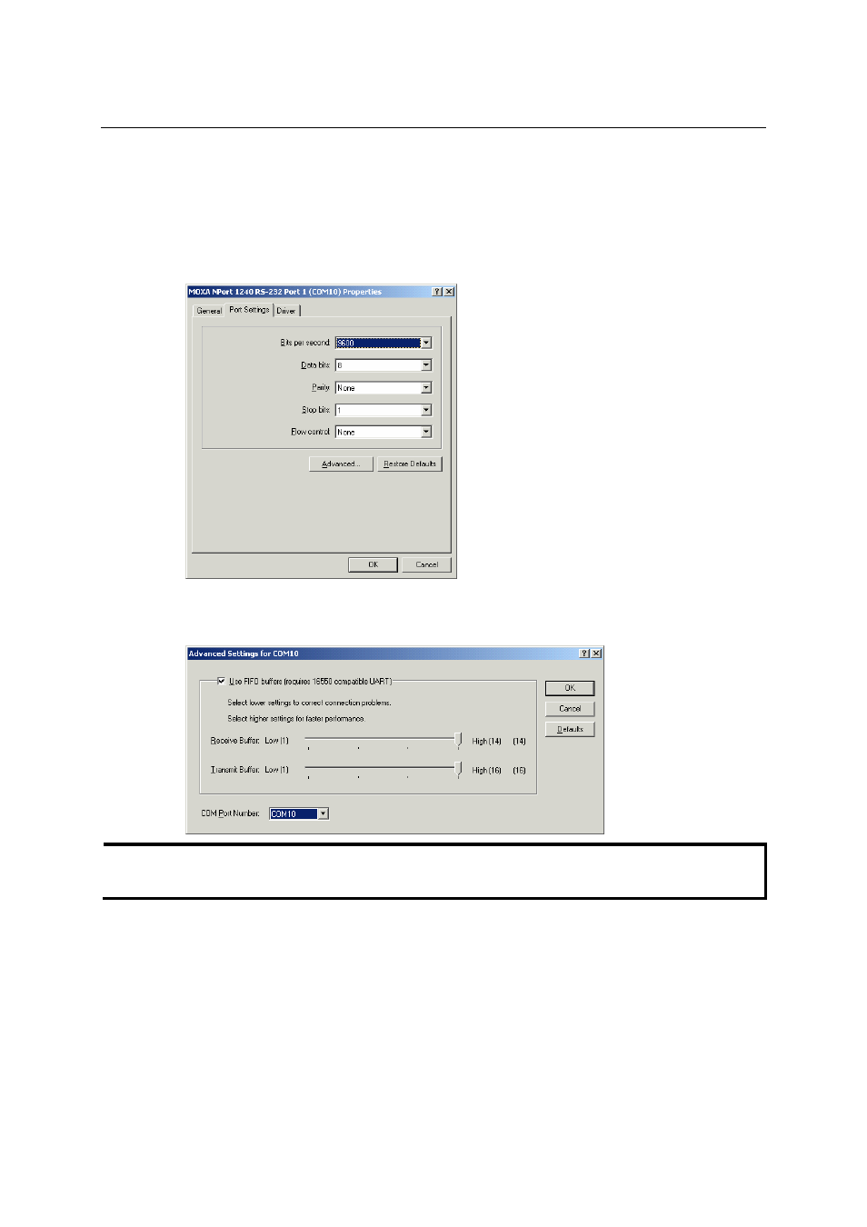 Windows 2000/xp | Moxa Technologies 1240 User Manual | Page 21 / 34