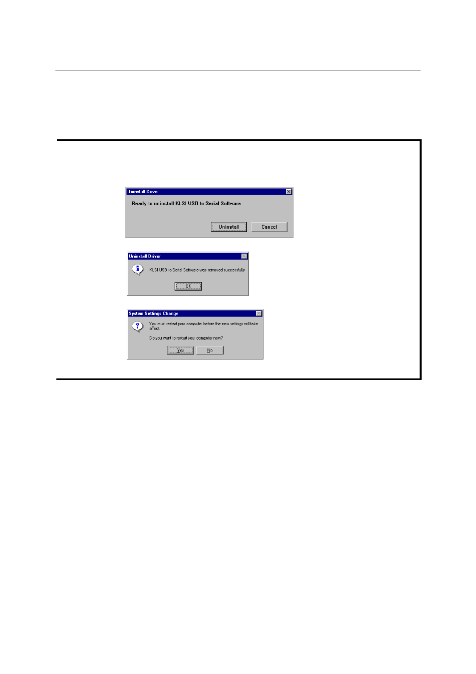 Uninstalling the driver | Moxa Technologies 1240 User Manual | Page 22 / 34