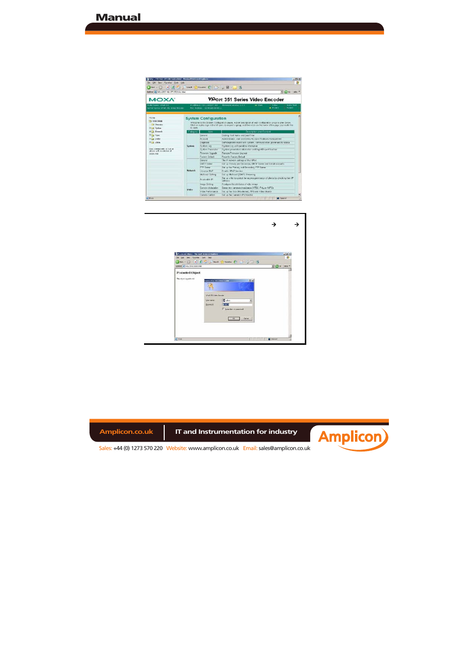Manual | Moxa Technologies VPORT 351 User Manual | Page 10 / 21