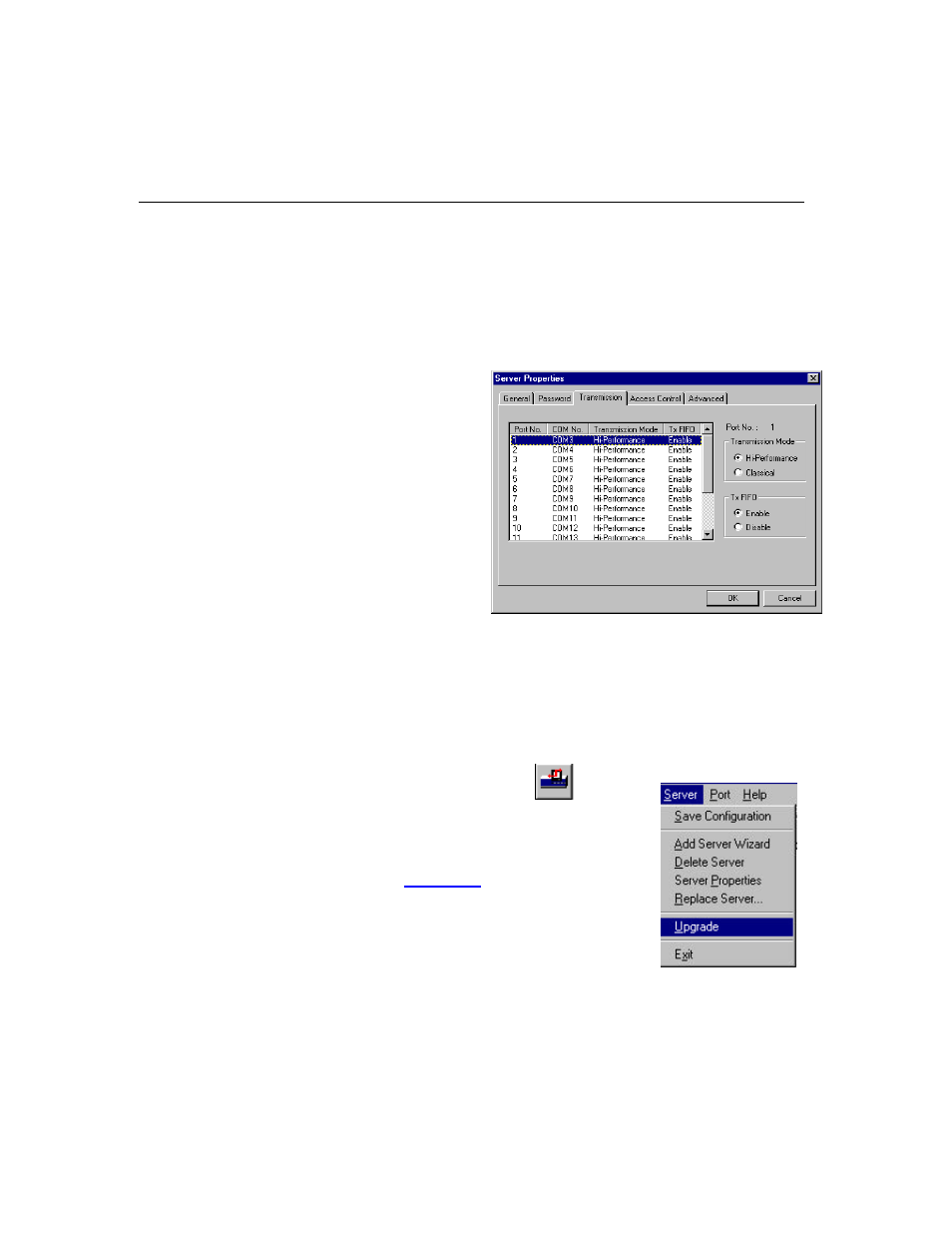 Upgrading nport server pro firmware | Moxa Technologies DE-308 User Manual | Page 43 / 169