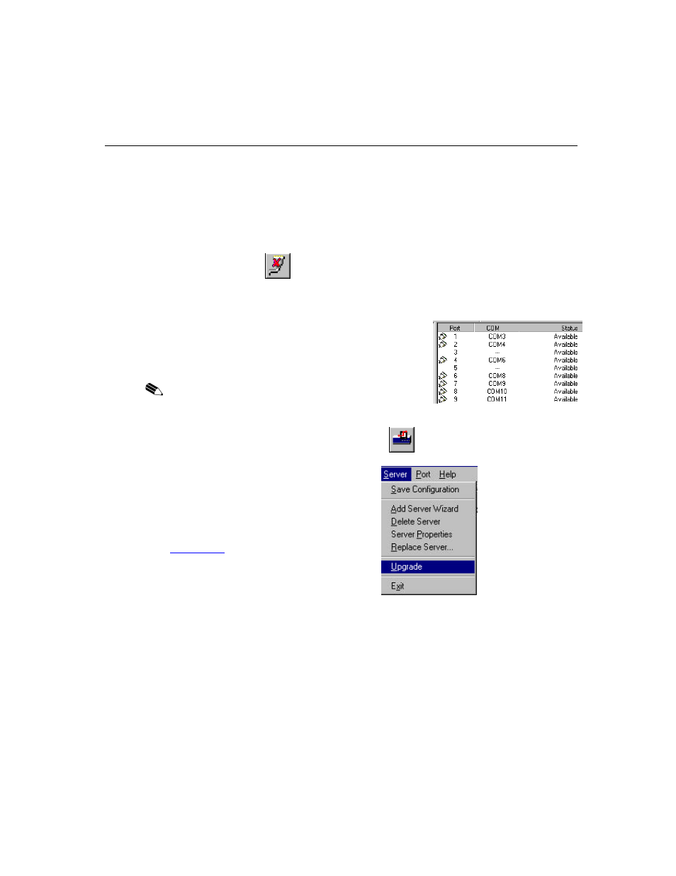 Un-mapping a port, Upgrading nport server pro firmware | Moxa Technologies DE-308 User Manual | Page 60 / 169