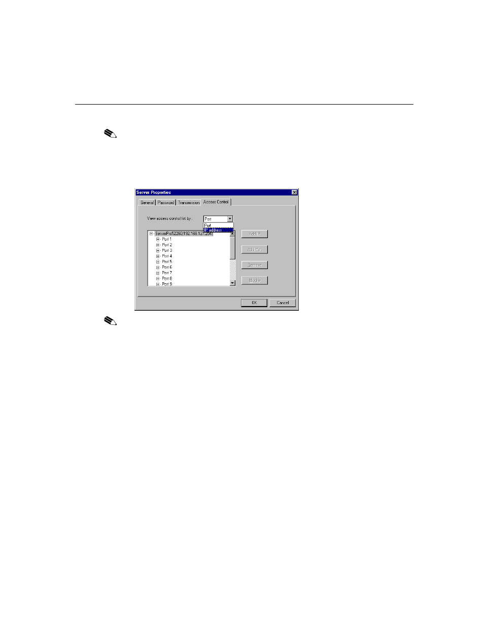 Configuring through view by ip | Moxa Technologies DE-308 User Manual | Page 64 / 169