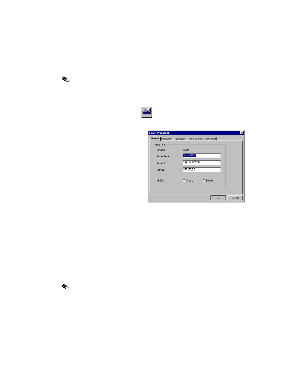 Configuring server properties | Moxa Technologies DE-308 User Manual | Page 88 / 169