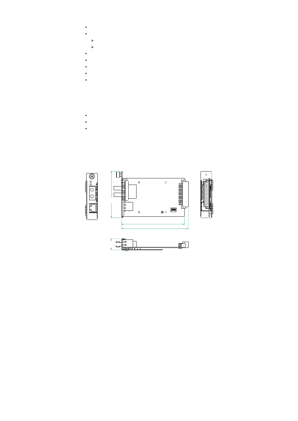 Features, Package checklist, Dimensions | Moxa Technologies Moxa CSM 200 User Manual | Page 3 / 9