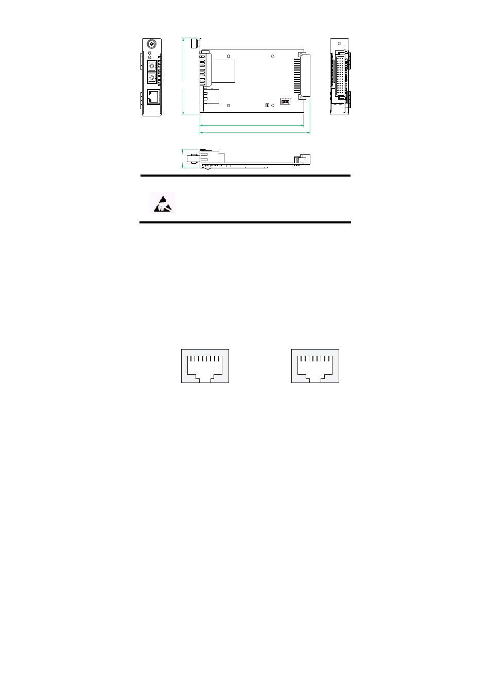 Communication connections | Moxa Technologies Moxa CSM 200 User Manual | Page 4 / 9