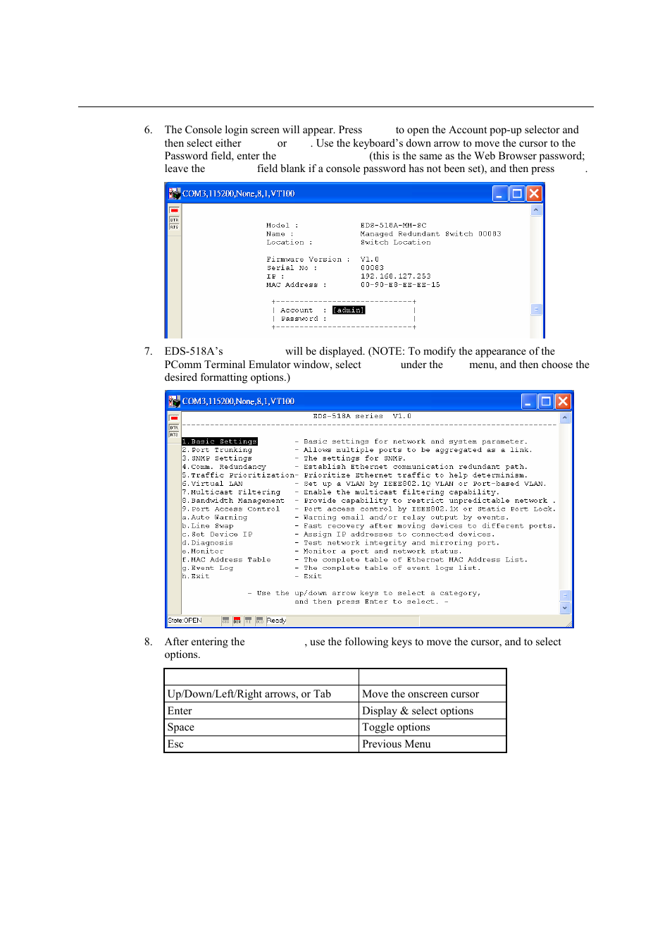 Moxa Technologies EDS-518A Series User Manual | Page 11 / 97